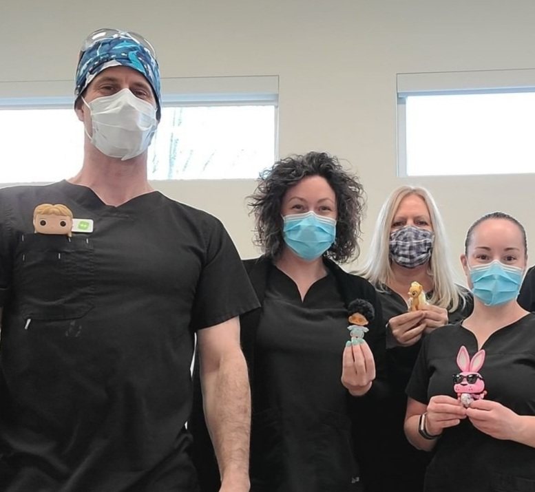 Dr. Scramstad and his staff